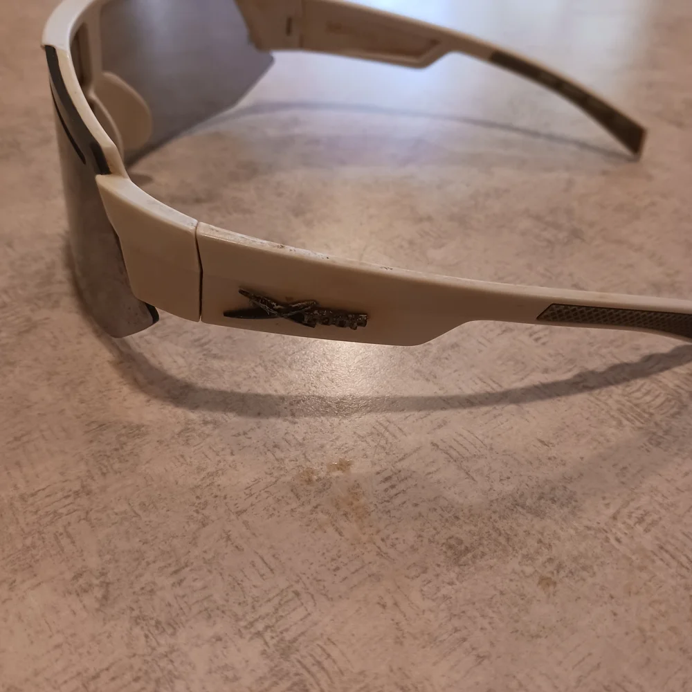 X LOOP White Tech Sunglasses Glasses